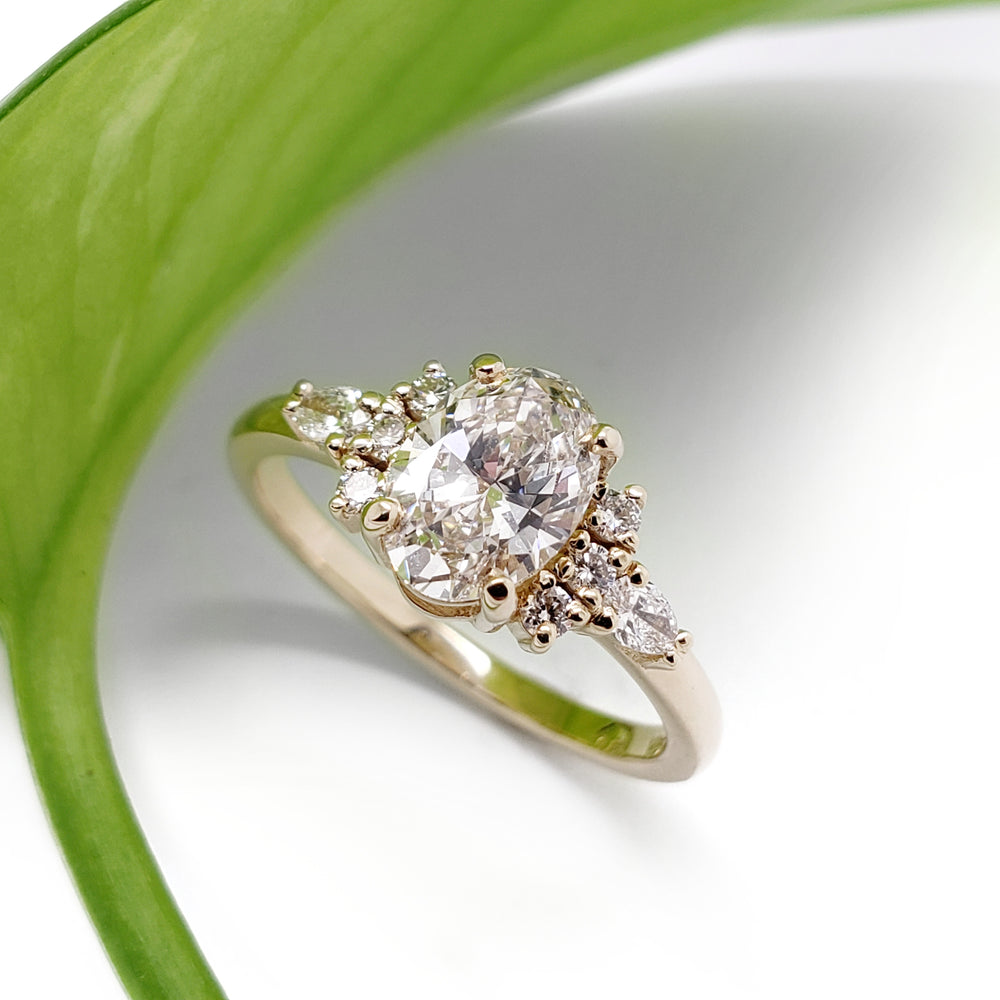 Lab Grown Diamond Engagement Ring | Era Design Vancouver Canada