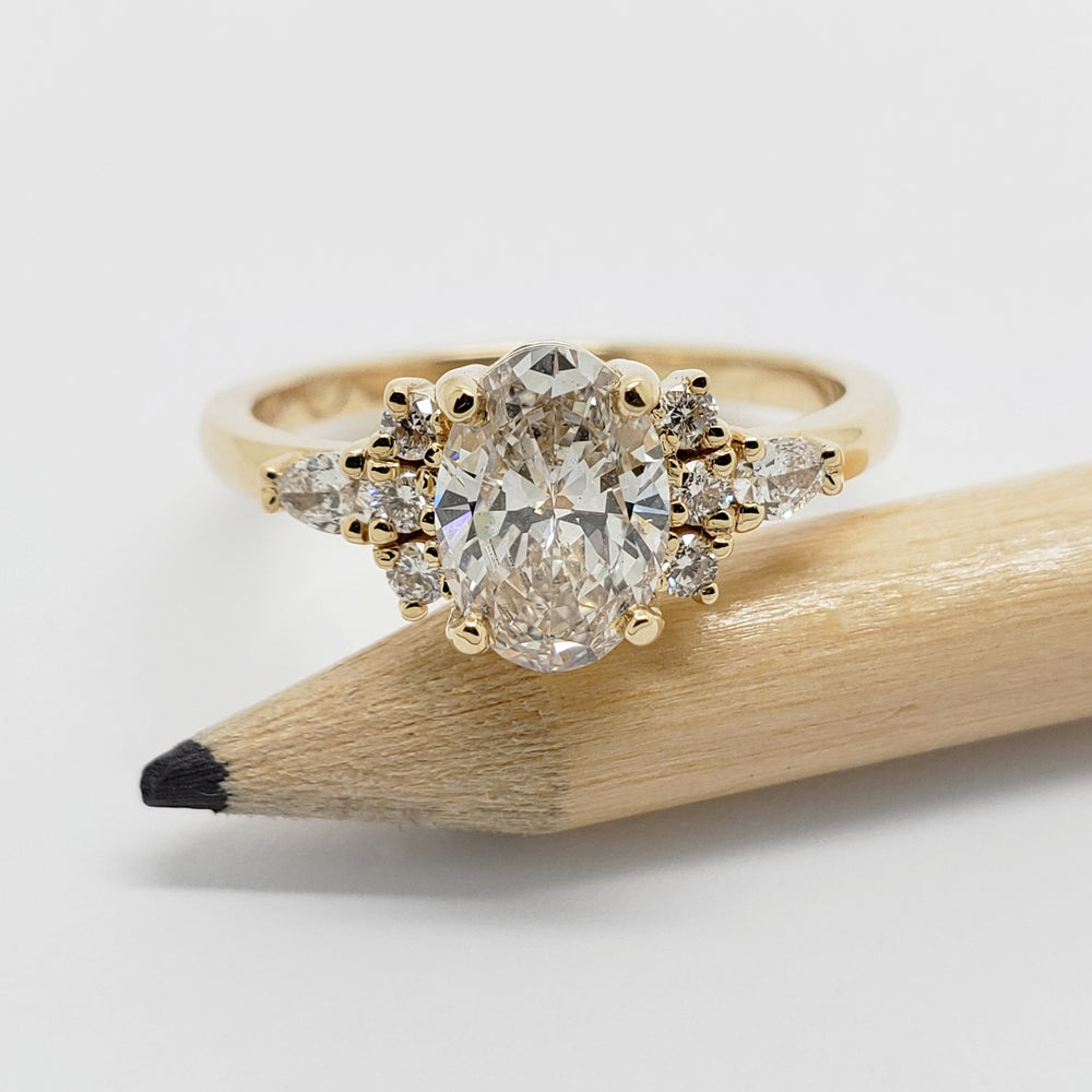 Lab Grown Diamond Engagement Ring | Era Design Vancouver Canada