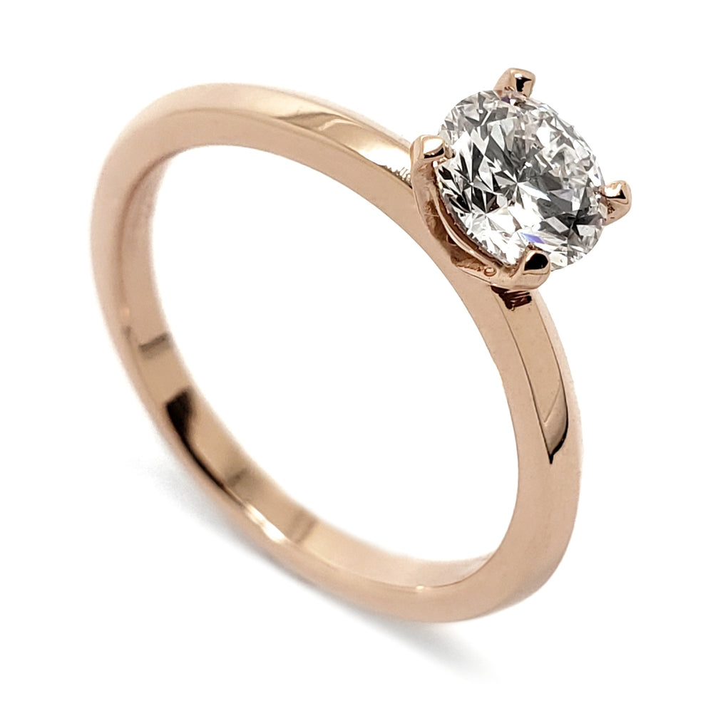 Lab Diamond Engagement Ring | Era Design Vancouver Canada