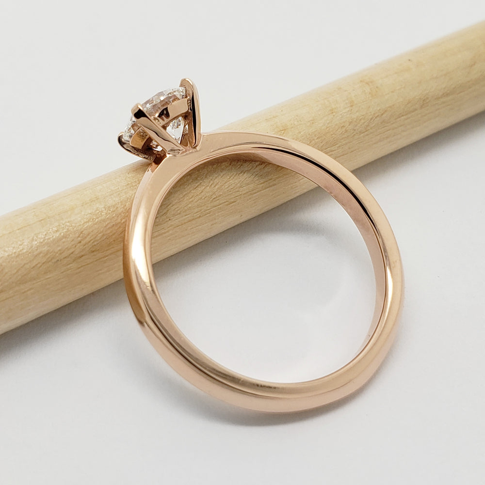 Lab Diamond Engagement Ring | Era Design Vancouver Canada