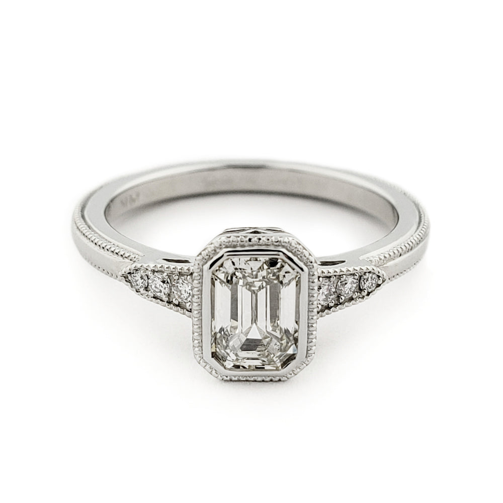 Lab Diamond Engagement Ring | Era Design Vancouver Canada