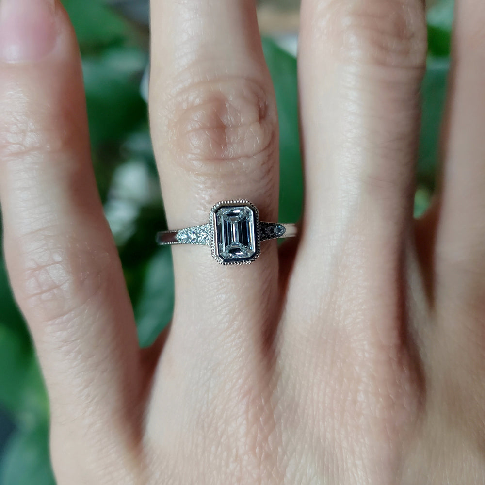 Lab Diamond Engagement Ring | Era Design Vancouver Canada