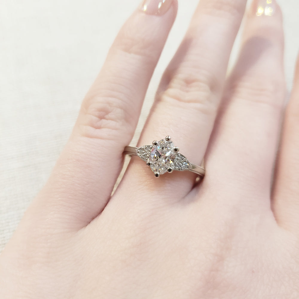 Lab Grown Diamond Engagement Ring | Era Design Vancouver Canada