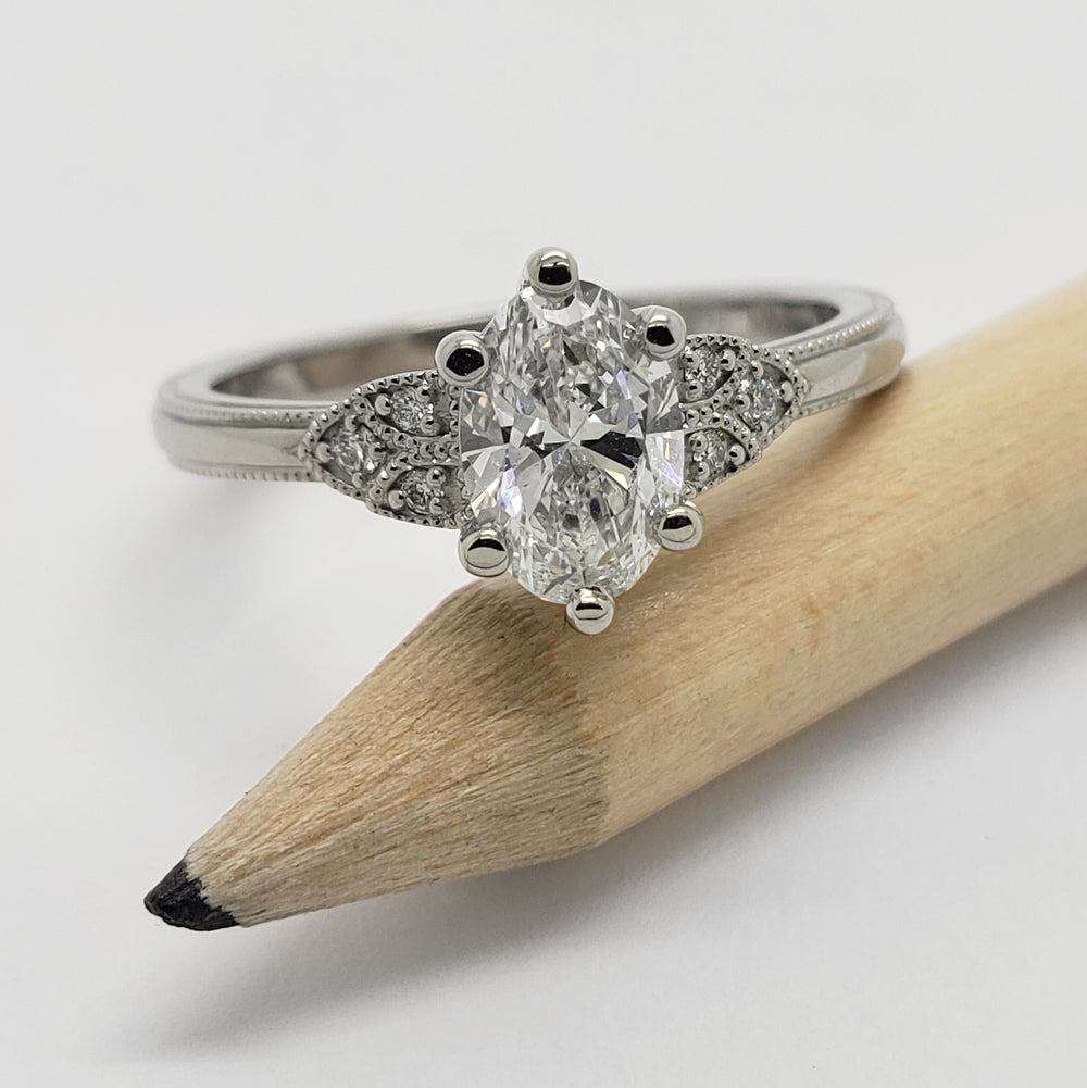 Lab Grown Diamond Engagement Ring | Era Design Vancouver Canada