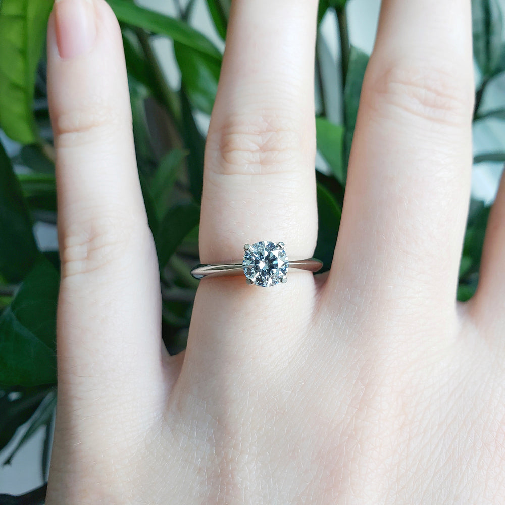 Lab Diamond Engagement Ring | Era Design Vancouver Canada