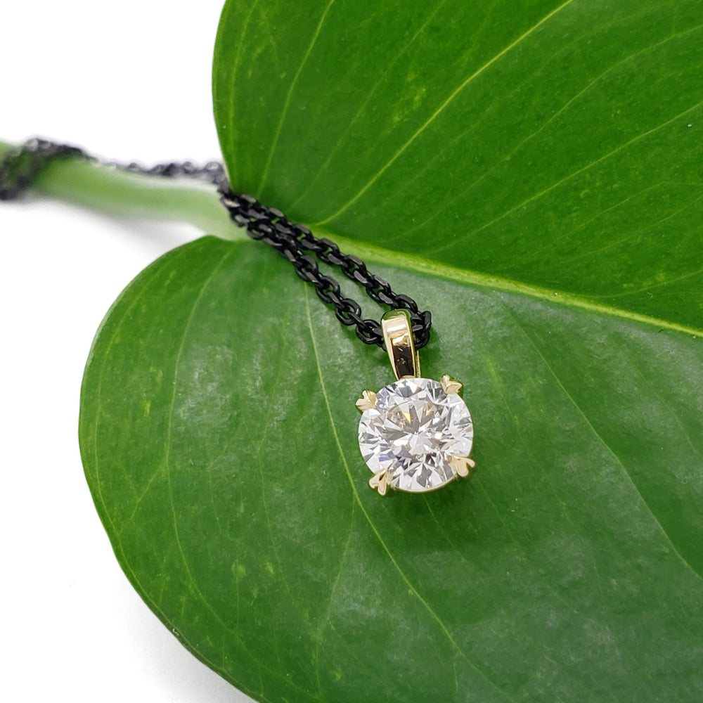 Lab Grown Diamond Pendant | Era Design Vancouver Canada