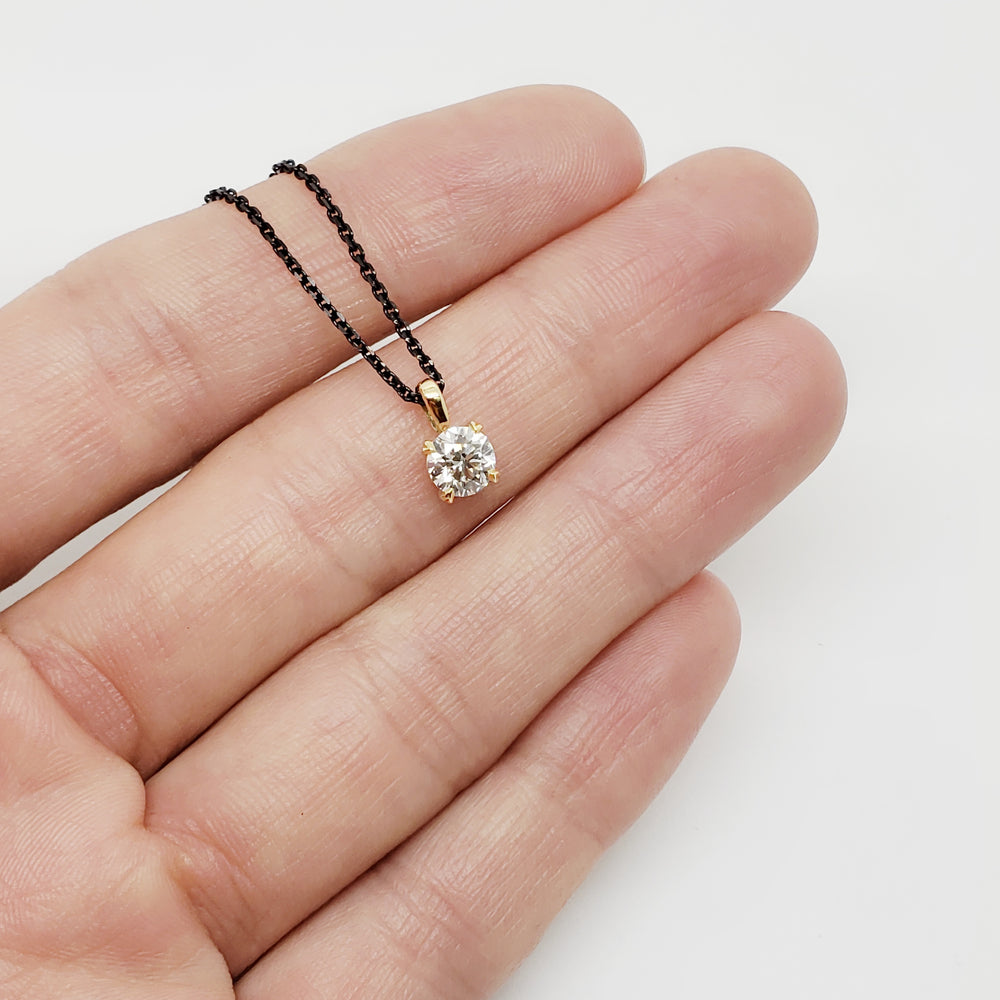 Lab Grown Diamond Pendant | Era Design Vancouver Canada