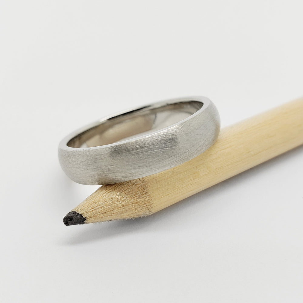 White Gold Wedding Ring | Era Design Vancouver Canada