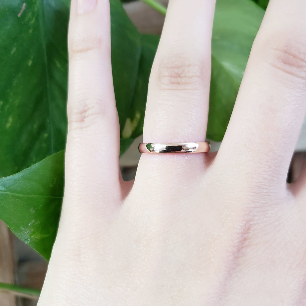 Rose Gold Wedding Ring | Era Design Vancouver Canada