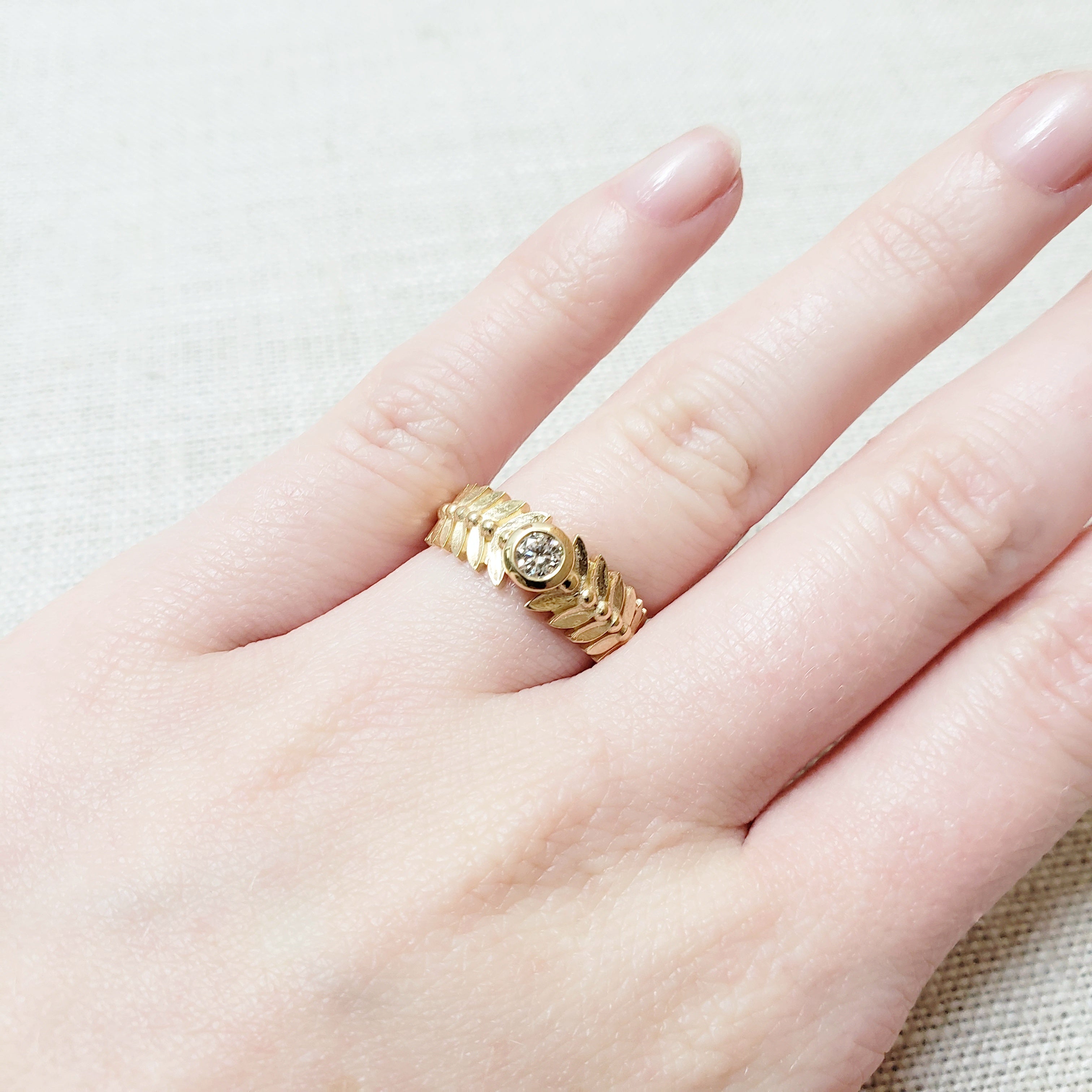 Laurel Diamond Engagement Ring - Era Design Vancouver