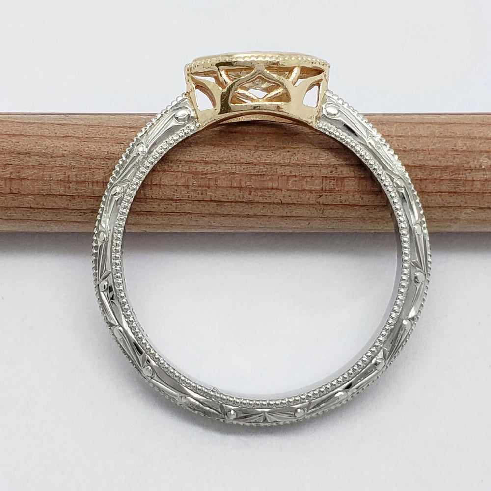 Champagne Diamond Engagement Ring | Era Design Vancouver Canada