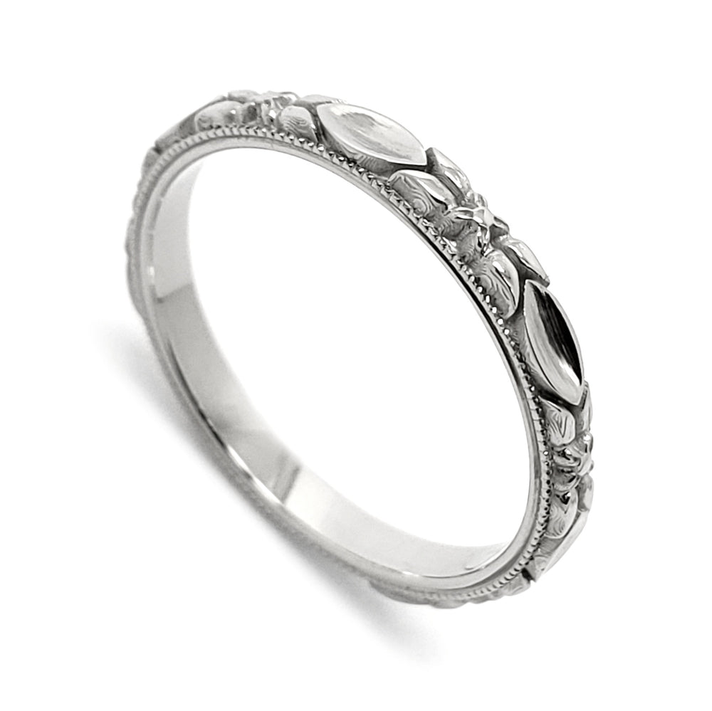 White Gold Wedding Ring | Era Design Vancouver Canada