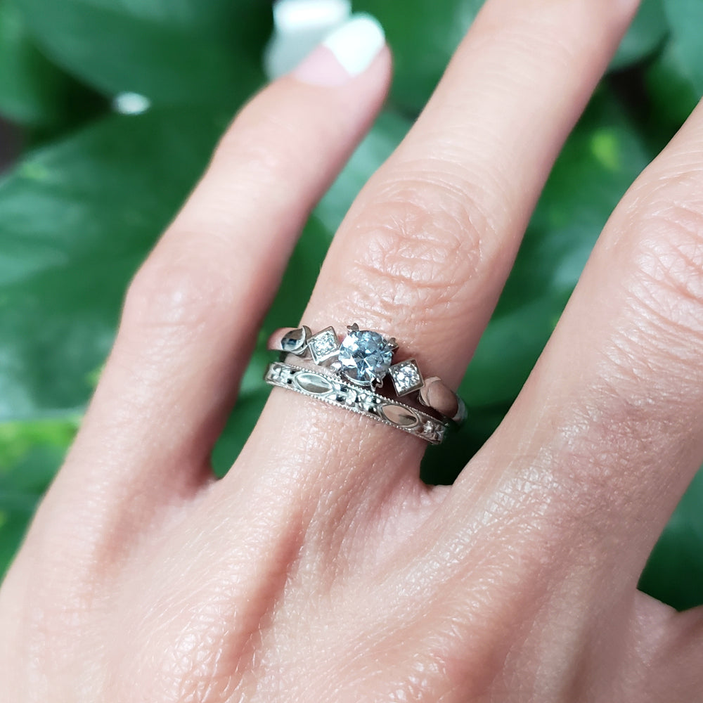 White Gold Wedding Ring | Era Design Vancouver Canada