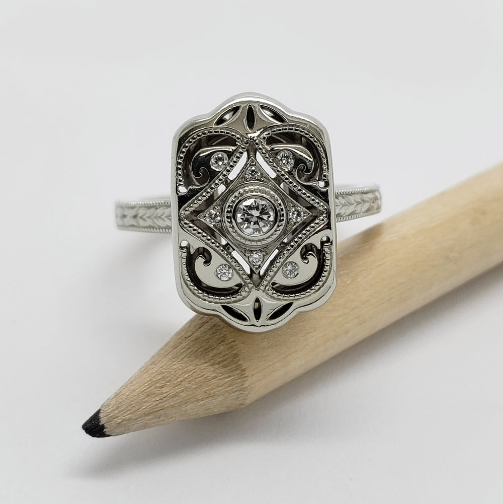 Diamond Engagement Ring | Era Design Vancouver Canada