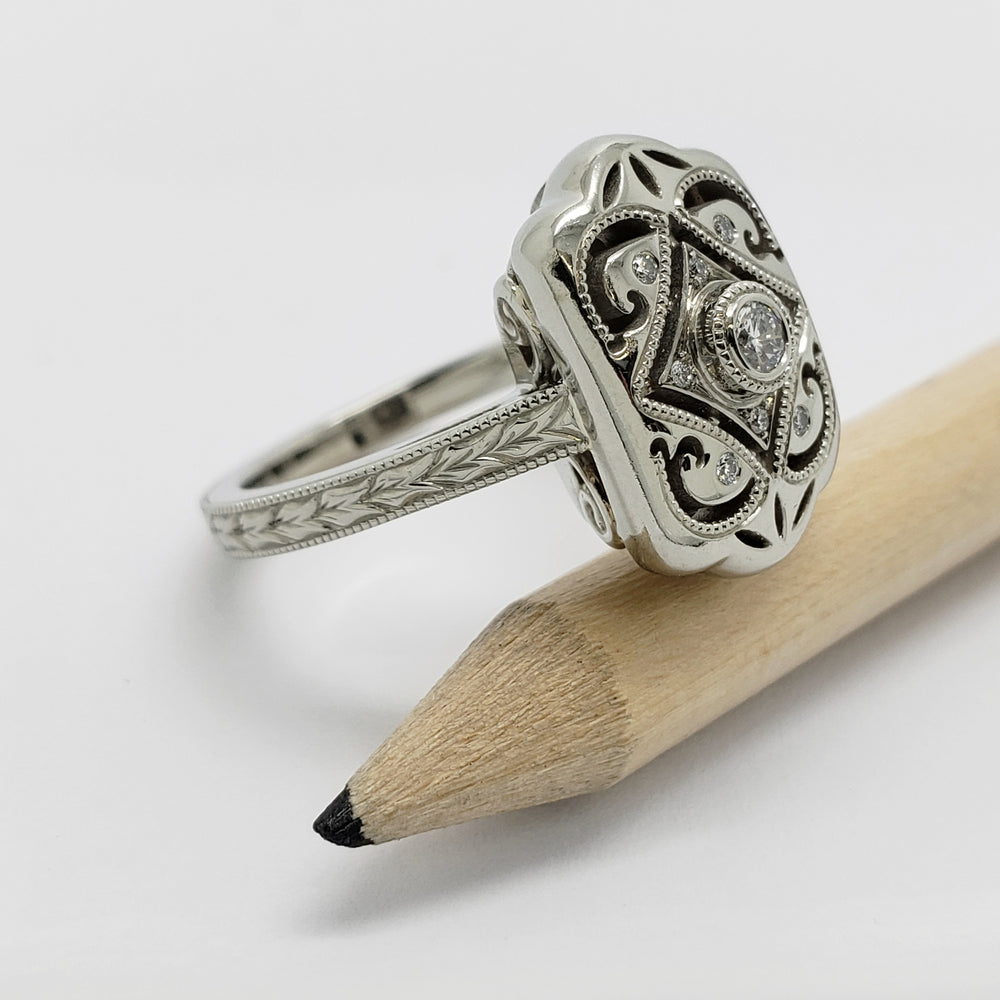 Diamond Engagement Ring | Era Design Vancouver Canada