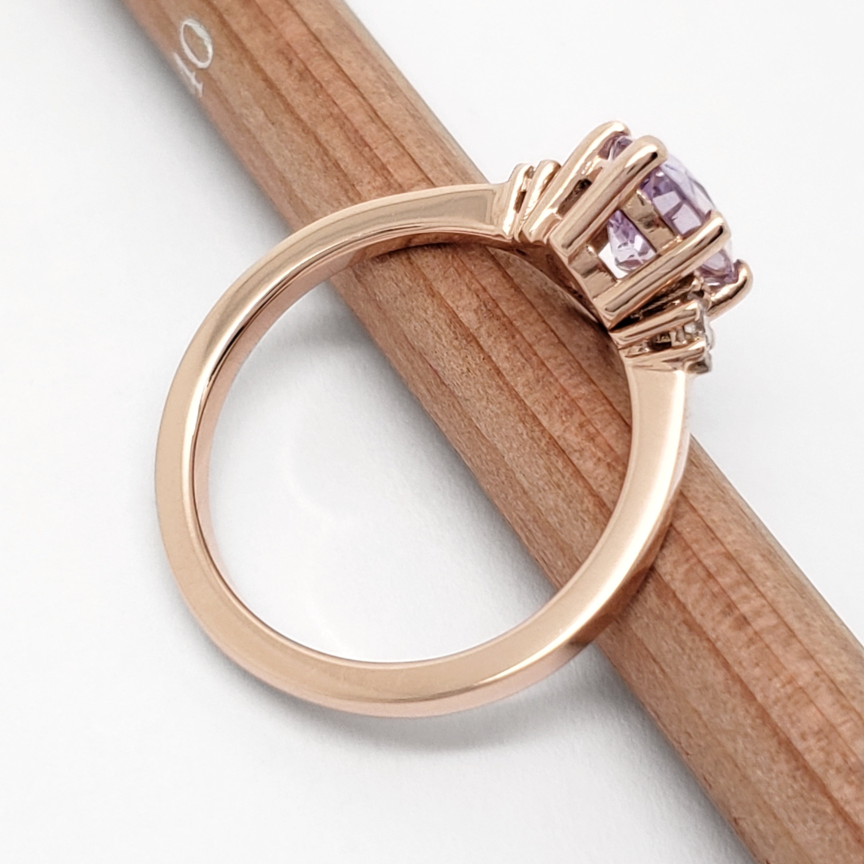 Purple Sapphire Engagement Ring | Era Design Vancouver Canada