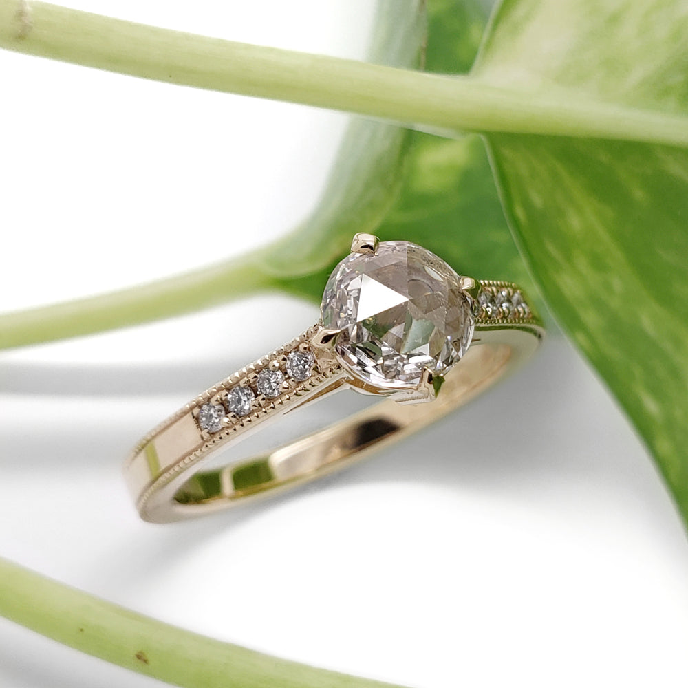 Lab Diamond Engagement Ring | Era Design Vancouver Canada