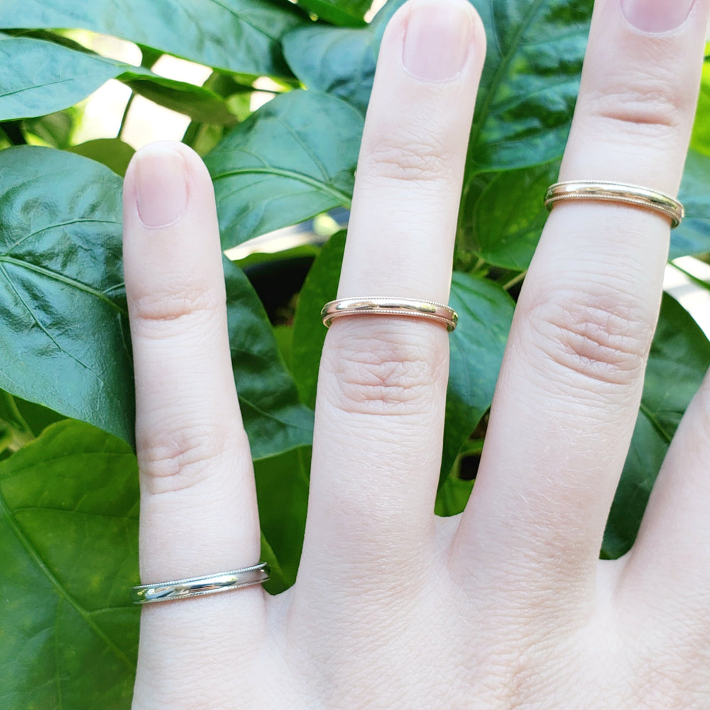 Yellow Gold Wedding Ring | Era Design Vancouver Canada