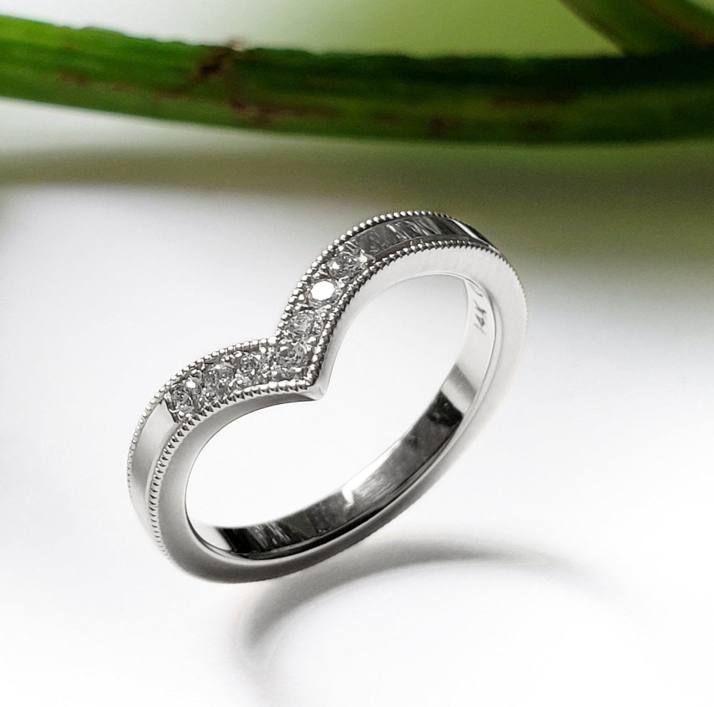 Canadian Diamond Wedding Ring | Era Design Vancouver Canada