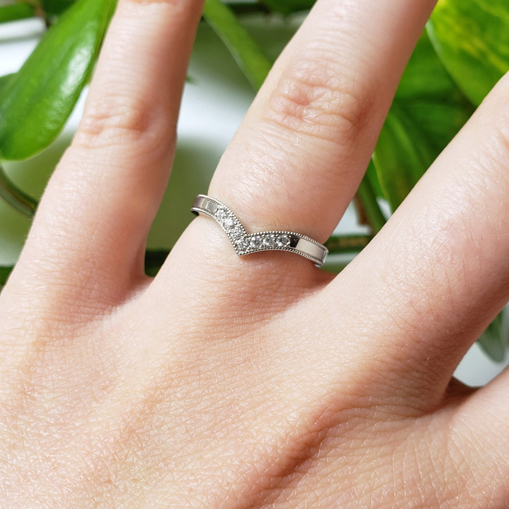 Canadian Diamond Wedding Ring | Era Design Vancouver Canada