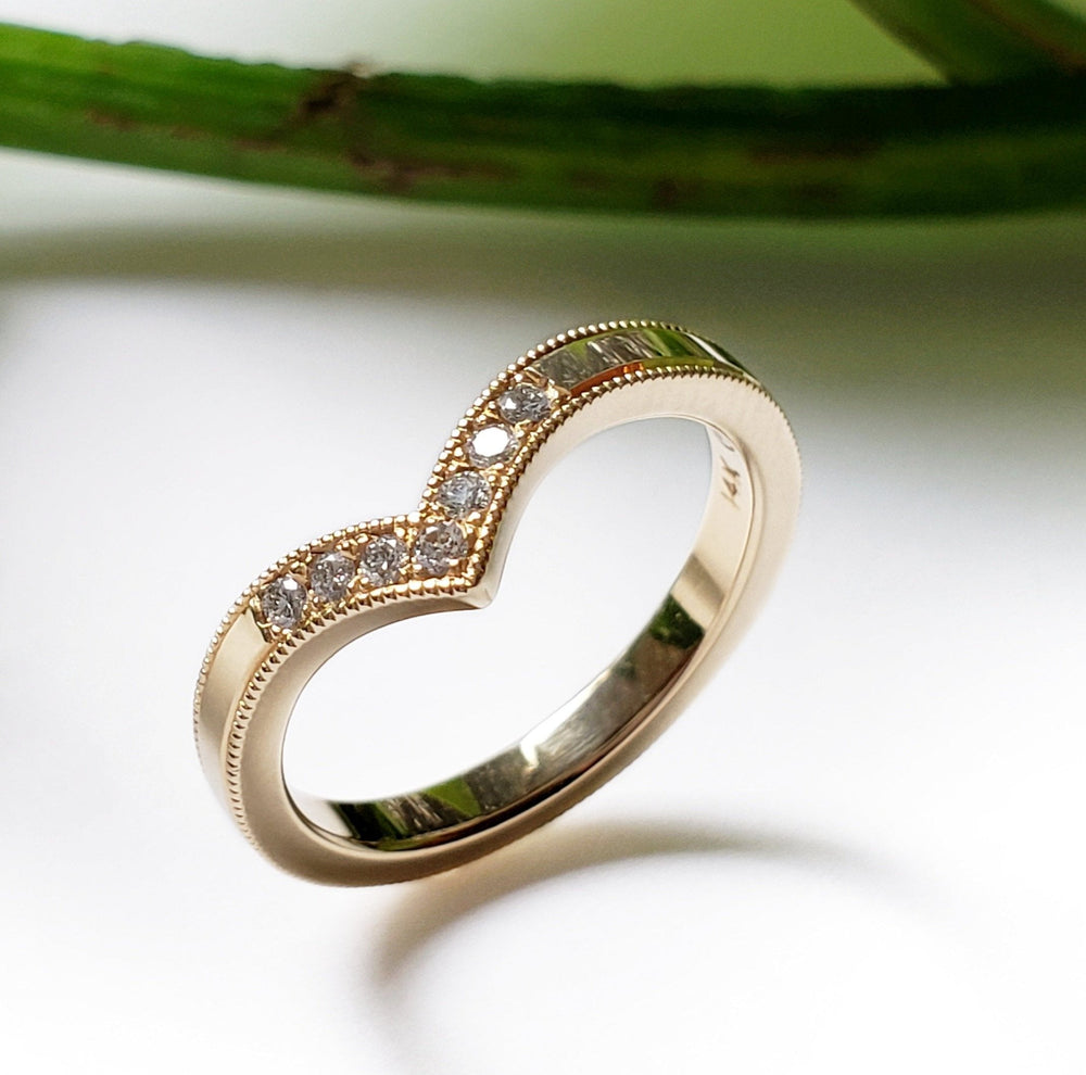 Canadian Diamond Wedding Ring | Era Design Vancouver Canada