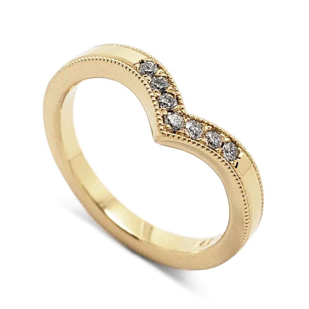 Canadian Diamond Wedding Ring | Era Design Vancouver Canada