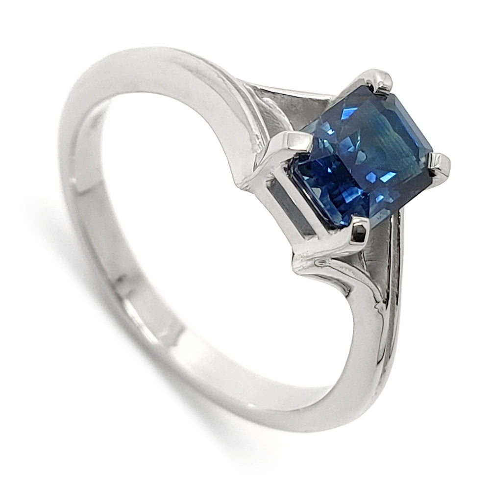 Montana Sapphire Engagement Ring | Era Design Vancouver Canada