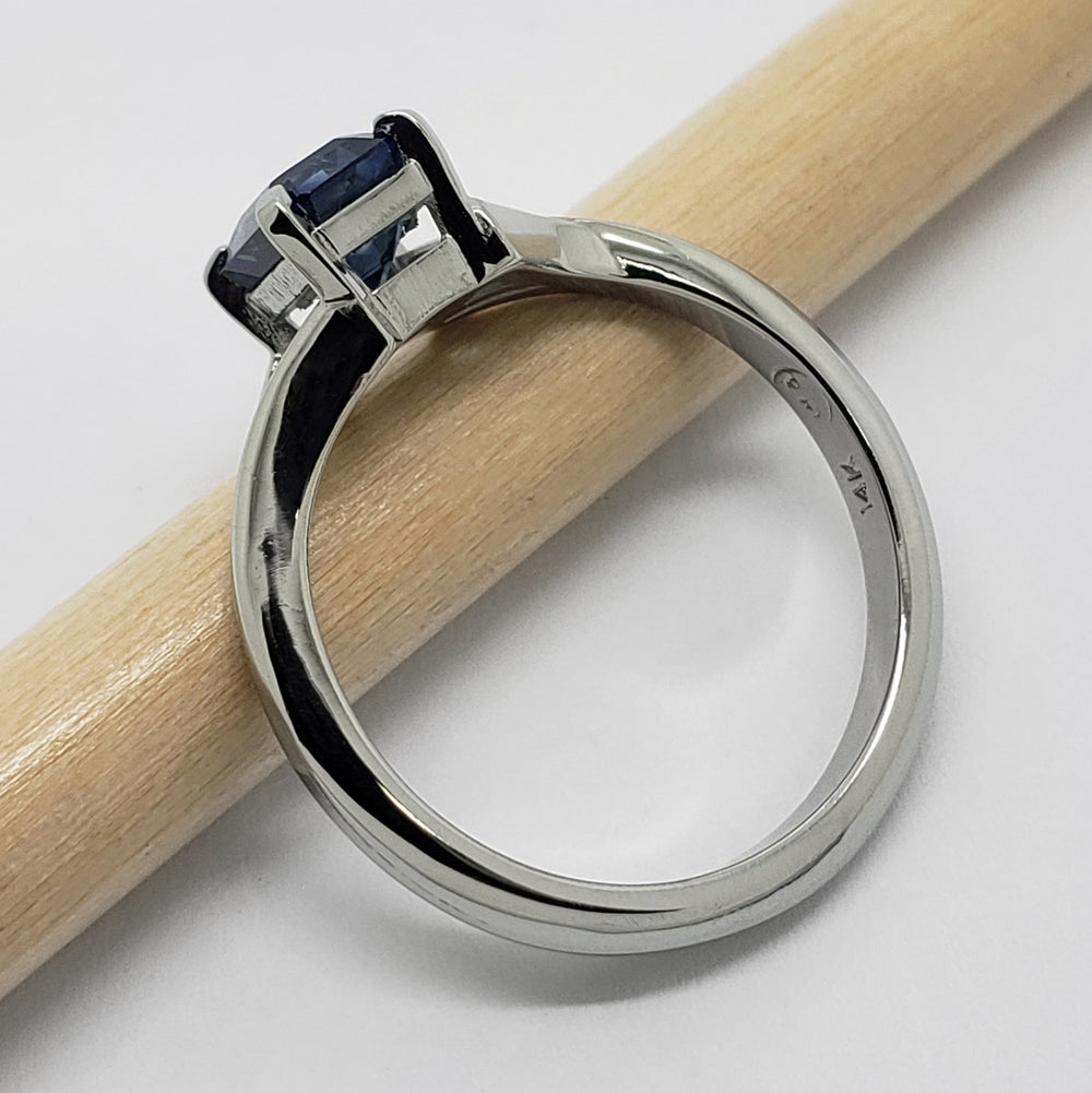 Montana Sapphire Engagement Ring | Era Design Vancouver Canada