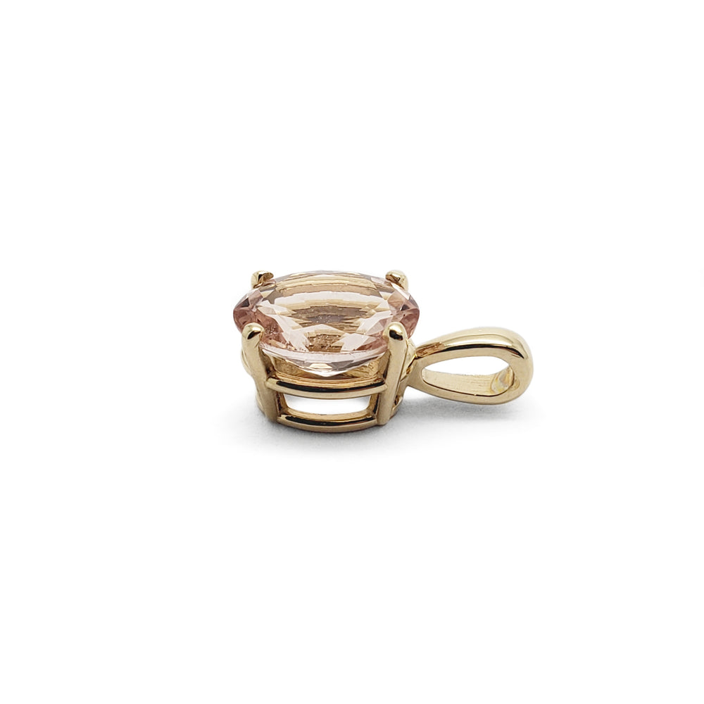Morganite Pendant | Era Design Vancouver Canada
