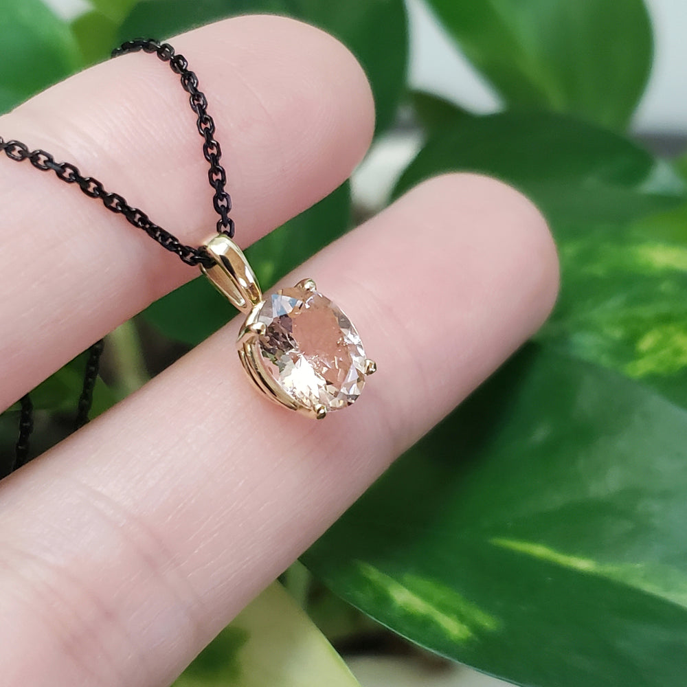 Morganite Pendant | Era Design Vancouver Canada