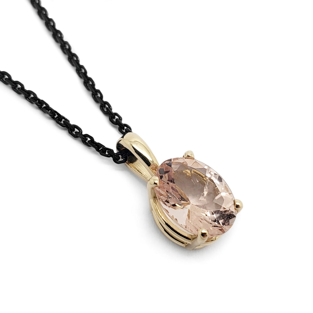 Morganite Pendant | Era Design Vancouver Canada