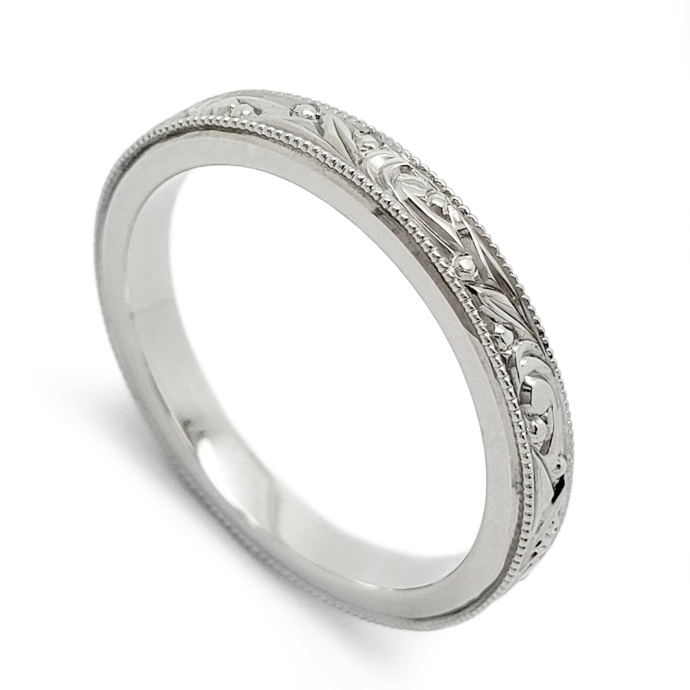 White Gold Wedding Ring | Era Design Vancouver Canada