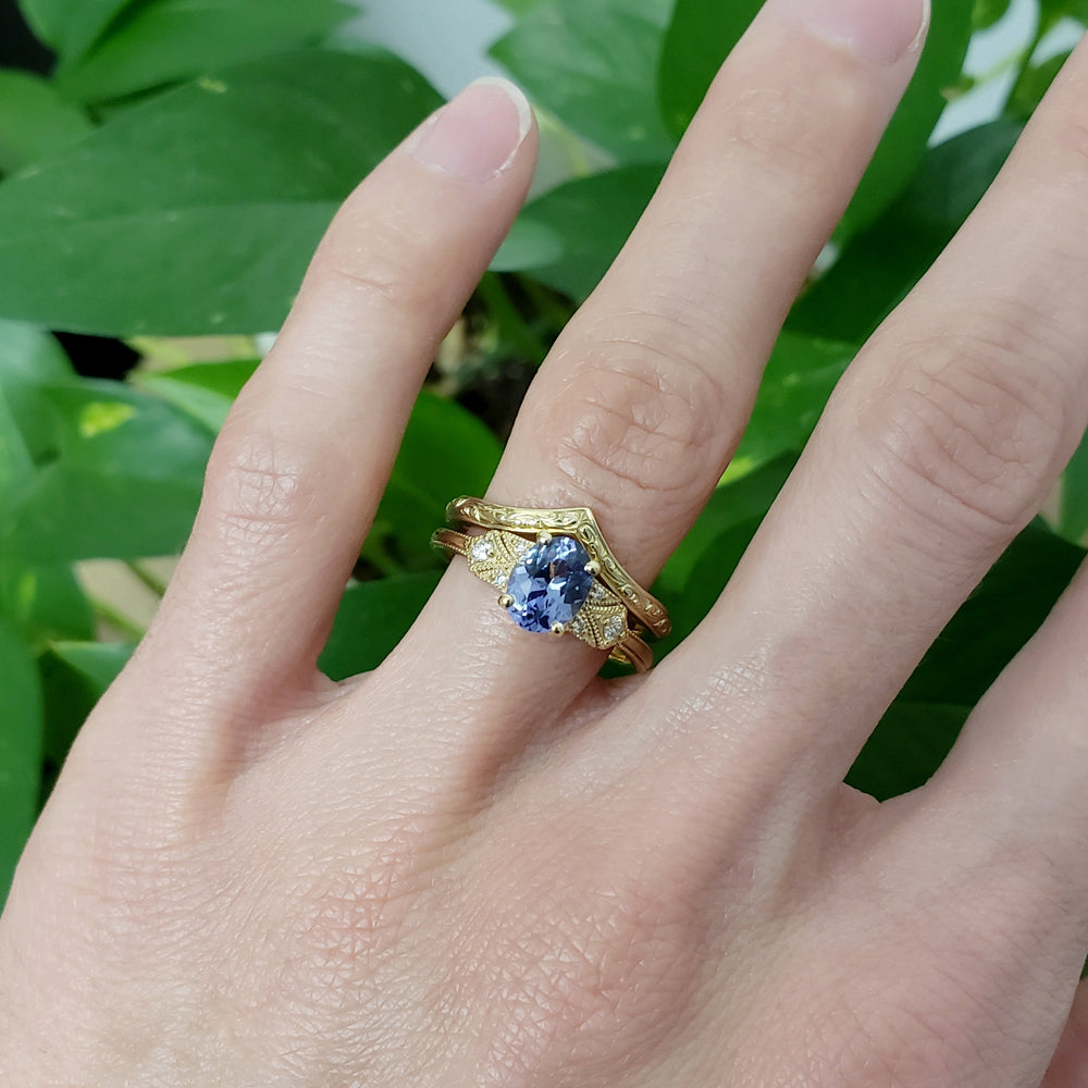 Hand Engraved Wedding Ring | Era Design Vancouver Canada