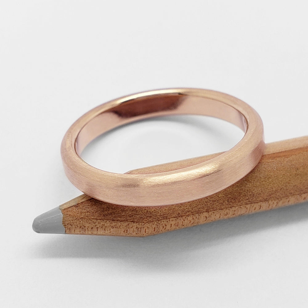 Rose Gold Wedding Ring | Era Design Vancouver Canada