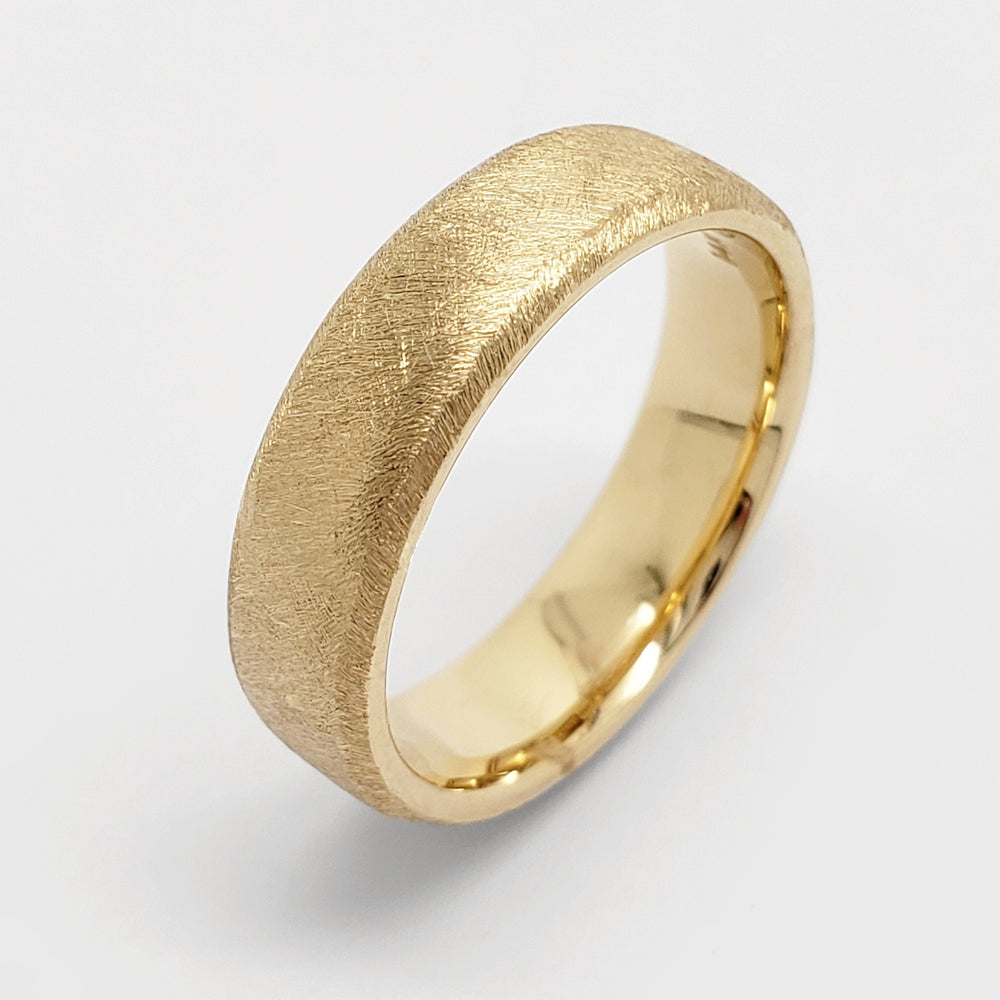 Yellow Gold Wedding Ring | Era Design Vancouver Canada