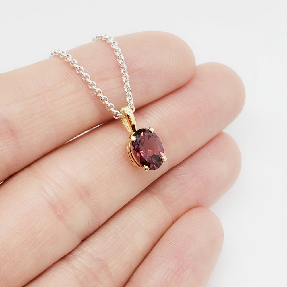 Rhodolite Garnet Pendant | Era Design Vancouver Canada