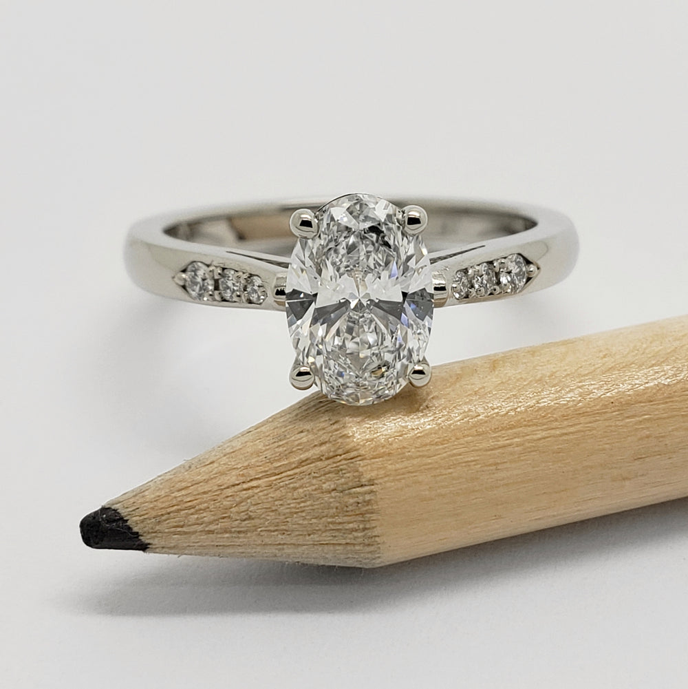 Lab Grown Diamond Engagement Ring | Era Design Vancouver Canada
