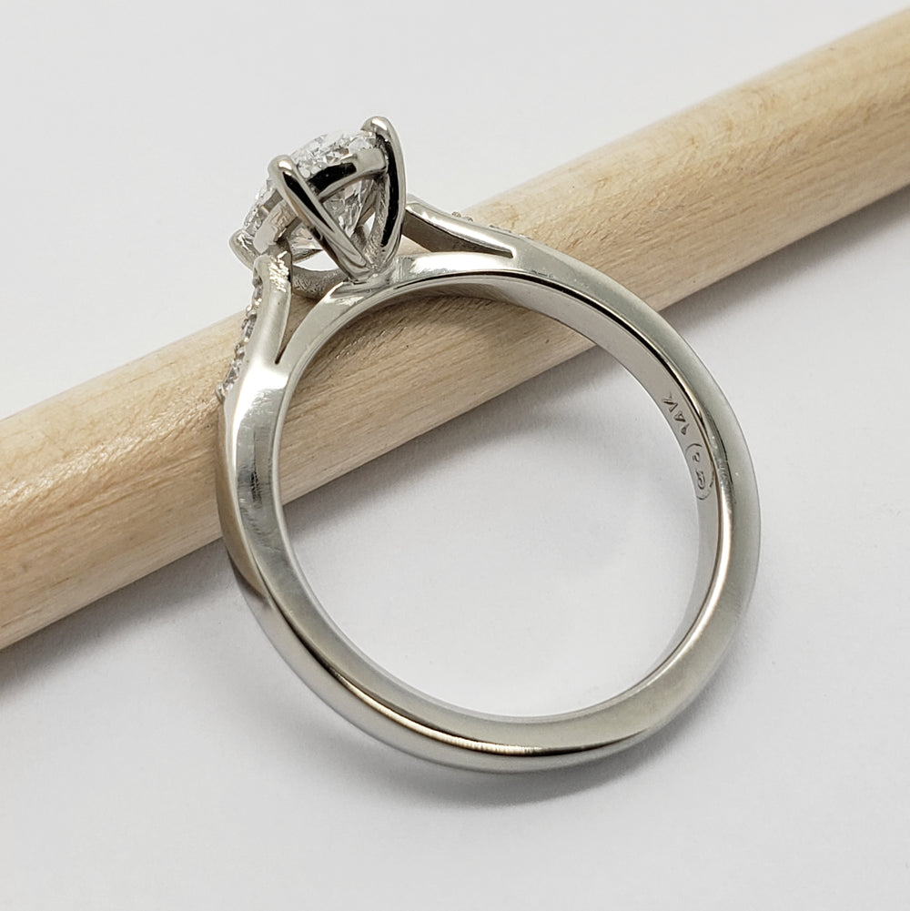 Lab Grown Diamond Engagement Ring | Era Design Vancouver Canada