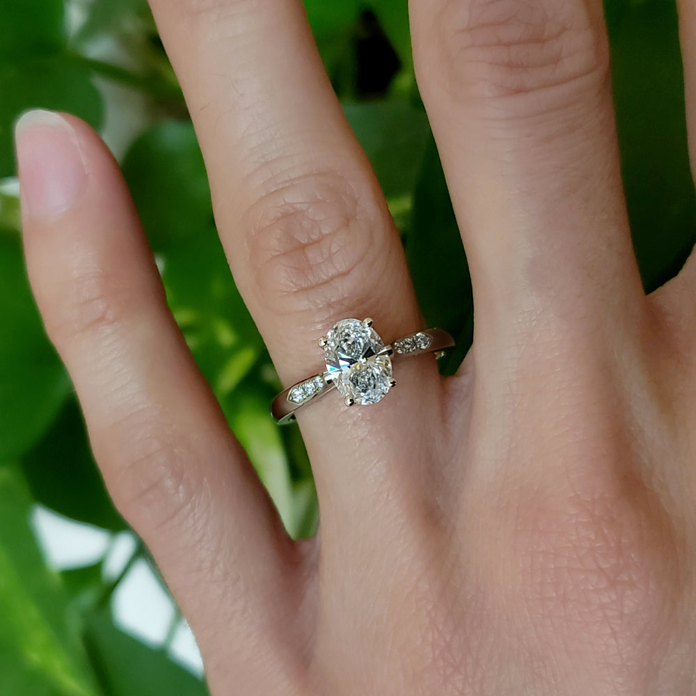 Lab Grown Diamond Engagement Ring | Era Design Vancouver Canada