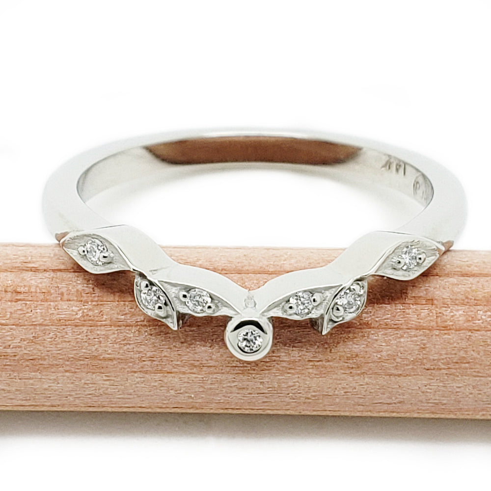 Canadian Diamond Wedding Ring | Era Design Vancouver Canada