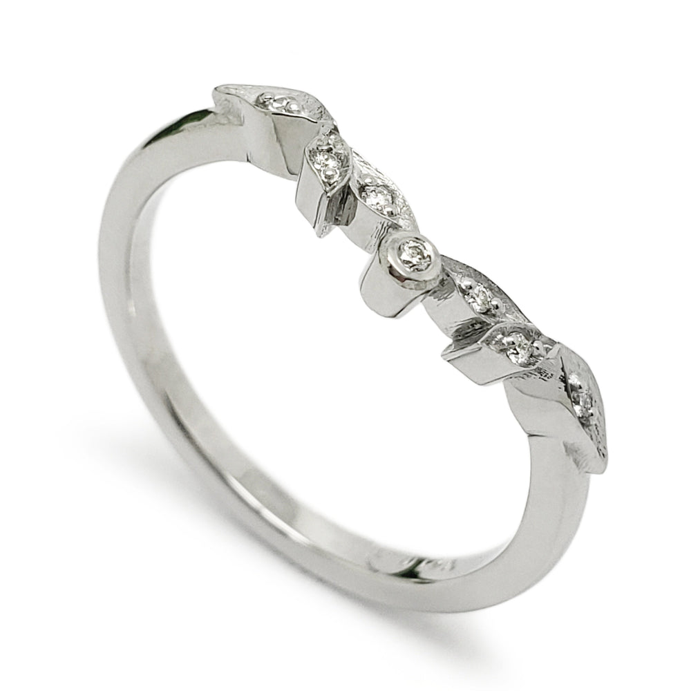 Canadian Diamond Wedding Ring | Era Design Vancouver Canada