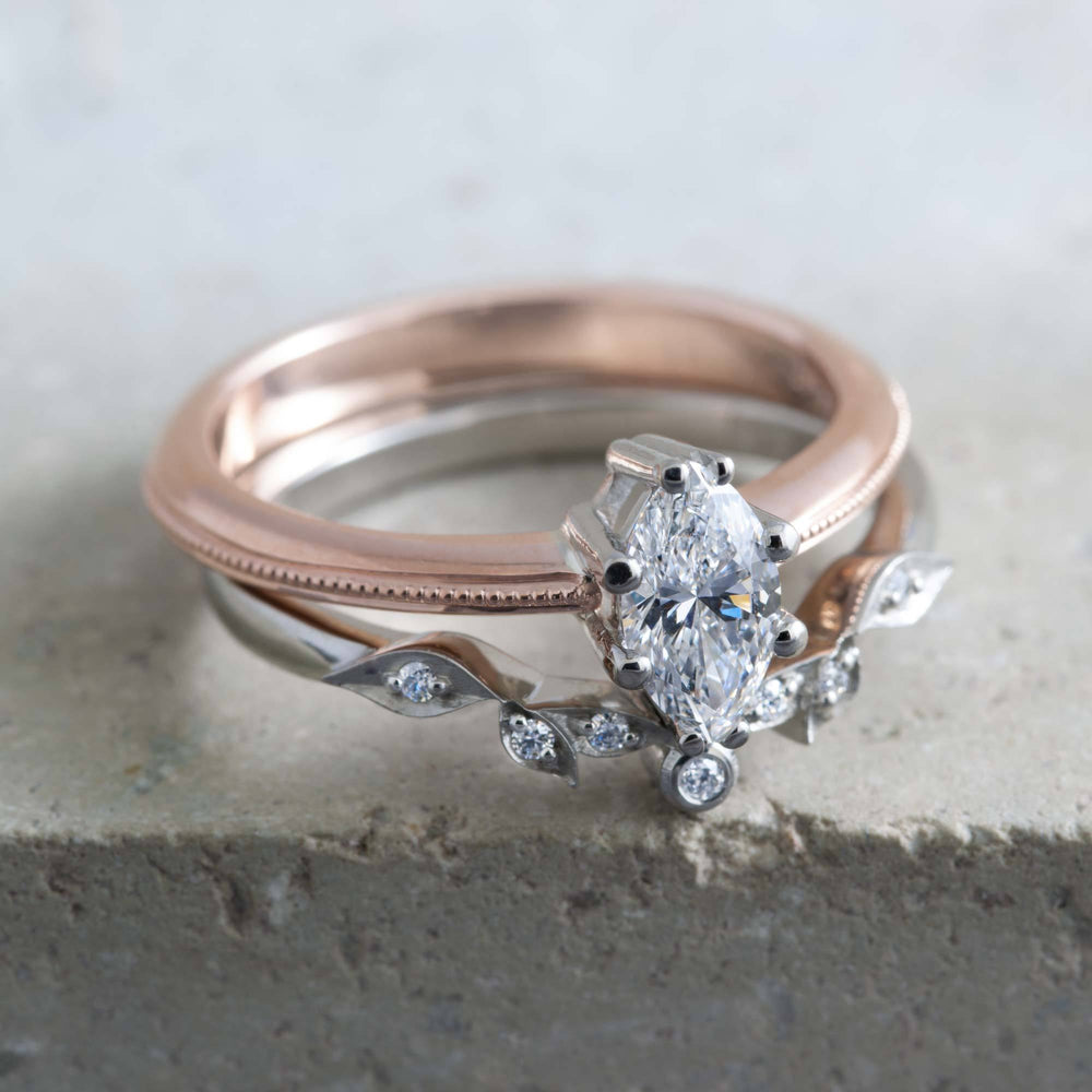 Canadian Diamond Wedding Ring | Era Design Vancouver Canada