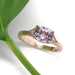 Unheated Pink Sapphire Engagement Ring | Era Design Vancouver Canada