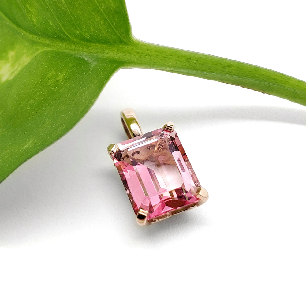 Pink Topaz Pendant | Era Design Vancouver Canada