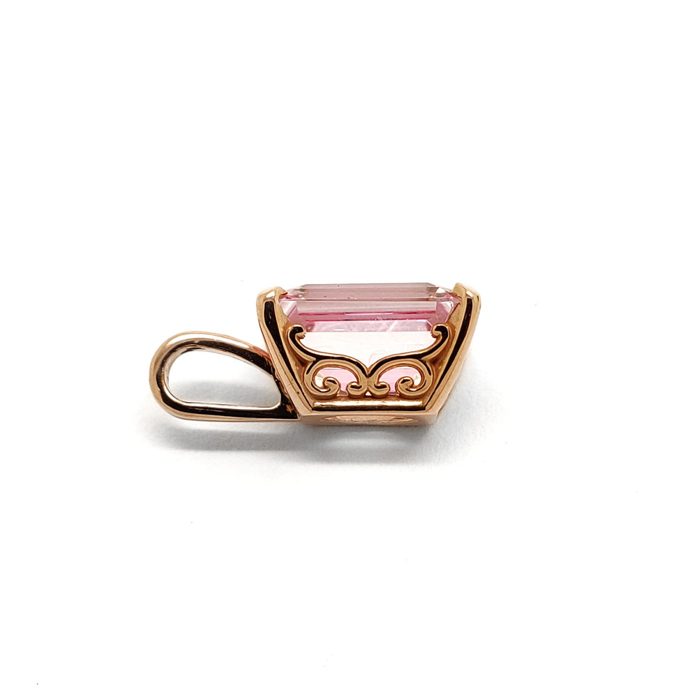 Pink Topaz Pendant | Era Design Vancouver Canada