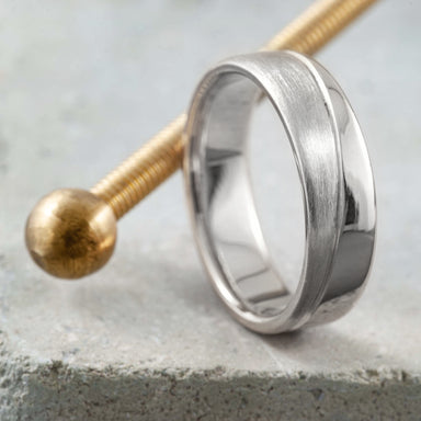 White Gold Wedding Ring | Era Design Vancouver Canada