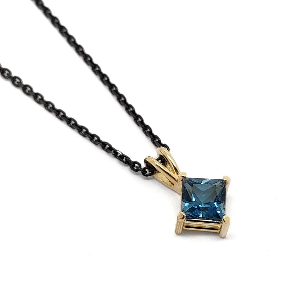 London Blue Topaz Pendant | Era Design Vancouver Canada