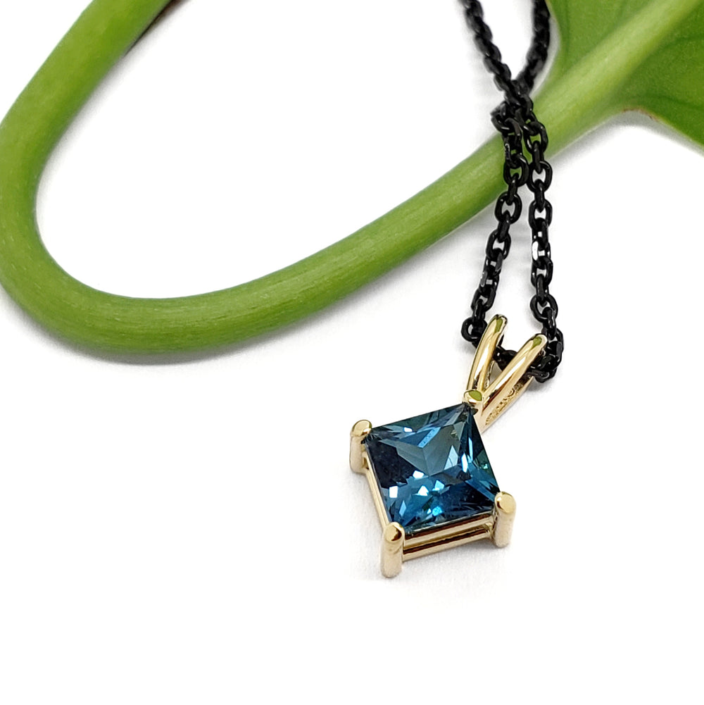 London Blue Topaz Pendant | Era Design Vancouver Canada