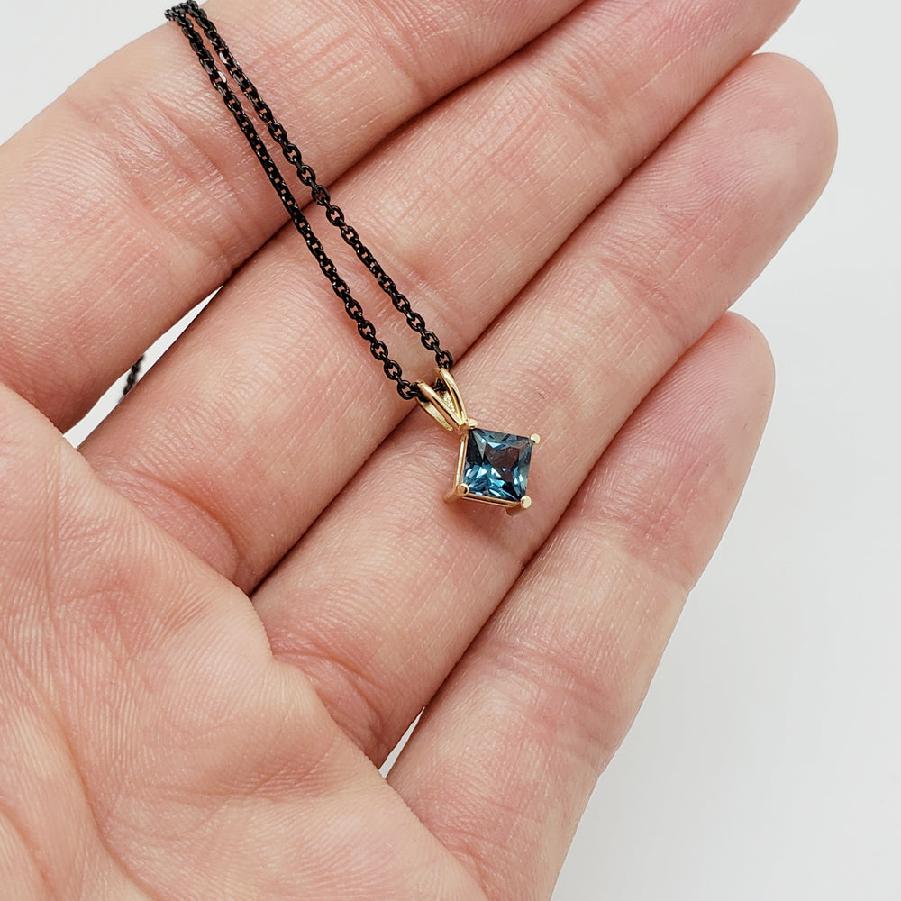 London Blue Topaz Pendant | Era Design Vancouver Canada