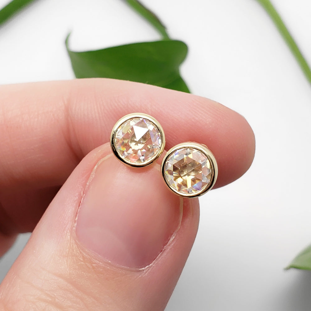 Moissanite Earrings | Era Design Vancouver Canada